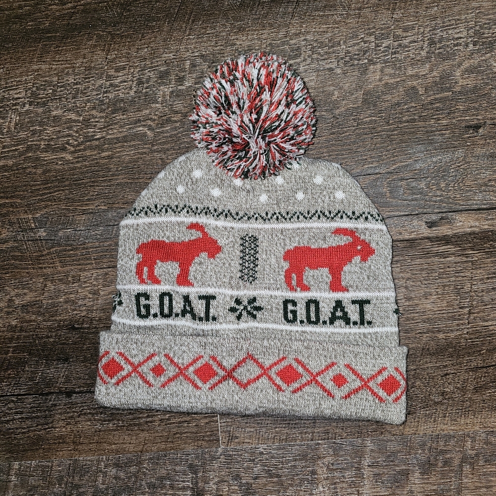 American Eagle GOAT beanie